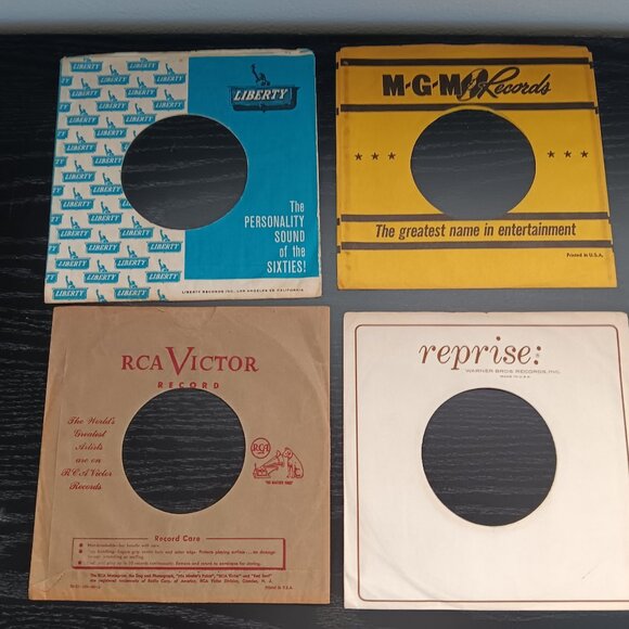 25 Various Vintage 45rpm Record Sleeves - 1950's - ? - Picture 3 of 3